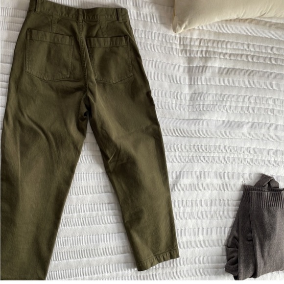 Madewell army green balloon pants size 25 - Picture 5 of 7